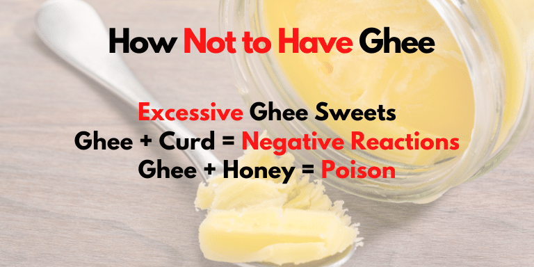 How not to have Ghee - All about Ghee - FOODFACT