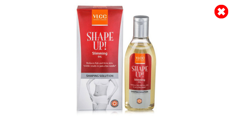 VLCC's ShapeUp Slimming Oil - Check these Weight Loss Products Before Buying - FOODFACT