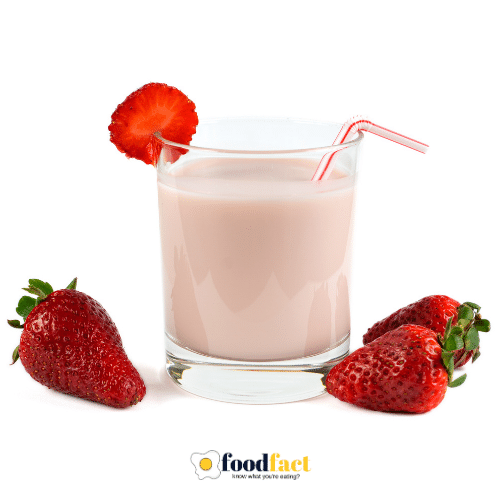 Strawberry milk - Milk Drinks that will help you Sleep Better